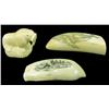 Image 1 : 3 Eskimo Ivory Carvings