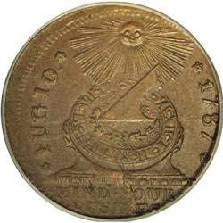 "1787 1C Fugio Cent, STATES UNITED, Cinq"