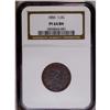 Image 3 : "1856 1/2 C PR64 Brown NGC. B-1, R.7 as "