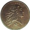 Image 1 : 1793 1C Wreath Cent--Vine and Bars--Too