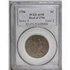 Image 3 : "1794 1C Head of 1794 AU55 PCGS. S-31, R"