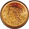 Image 1 : "1850 1C MS65 Red NGC. N-7, R.2. This lo"