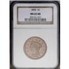 Image 1 : "1853 1C MS65 Red and Brown NGC. N-1, Hi"