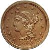 Image 1 : 1855 1C Slanting 5s PR63 Brown PCGS. N-