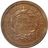 Image 2 : 1855 1C Slanting 5s PR63 Brown PCGS. N-