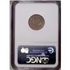 Image 4 : 1858/7 1C MS63 NGC. A raised die dot in