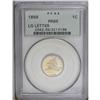 Image 3 : 1858 1C Large Letters PR65 PCGS. High l