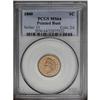 Image 1 : 1860 1C Pointed Bust MS64 PCGS. FS-006.