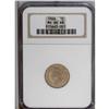 Image 1 : 1866 1C MS66 Red and Brown NGC. A satin