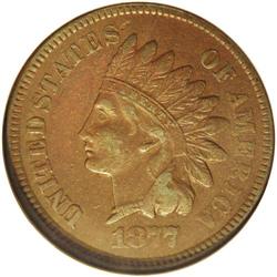 1877 1C XF45 NGC. This key-date represe