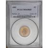 Image 1 : 1882 1C MS65 Red PCGS. Coppery-gold lus