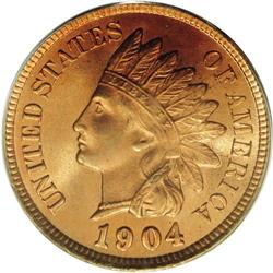 1904 1C MS66 Red PCGS. Eagle Eye Photo 