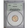 Image 1 : 1891 1C PR65 Red PCGS. This boldly impr