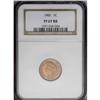 Image 1 : 1901 1C PR67 Red and Brown NGC. Bright 