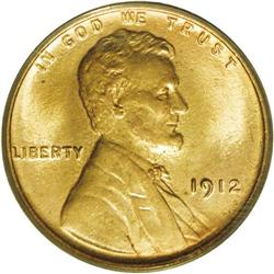 1912 1C MS66 Red PCGS. A frosty and lus