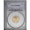 Image 1 : 1917 1C MS66 Red PCGS. Well struck with