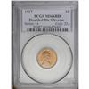 Image 3 : 1917 1C Doubled Die MS66 Red PCGS. FS-0