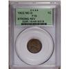 Image 1 : 1922 No D 1C Strong Reverse Fine 15 PCG