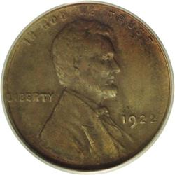 1922 No D 1C Strong Reverse XF45 PCGS. 