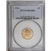 Image 1 : 1914 1C PR64 Red PCGS. Rich peach hues 