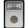 Image 1 : 1864 2C Small Motto MS65 Brown NGC. The