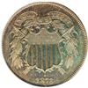 Image 1 : 1873 2C Closed 3 PR65 Brown PCGS. Beaut