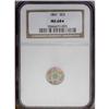 Image 3 : 1861 3CS MS68 S NGC. Both sides of this