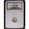 Image 1 : 1866 3CS PR65 Cameo NGC. Fully struck w