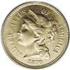 Image 1 : 1870 3CN MS66 PCGS. Tied for the finest