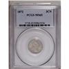 Image 1 : 1872 3CN MS65 PCGS. A satiny Gem with p