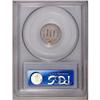 Image 2 : 1872 3CN MS65 PCGS. A satiny Gem with p