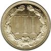 Image 2 : 1865 3CN PR65 Cameo PCGS. Lightly frost