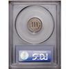 Image 4 : 1865 3CN PR65 Cameo PCGS. Lightly frost