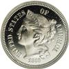 Image 1 : 1868 3CN PR66 Cameo NGC. A generally un
