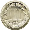 Image 2 : 1868 3CN PR66 S Cameo NGC. A combinatio