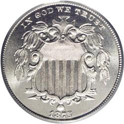 1875 5C MS66 PCGS. According to populat