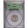 Image 1 : 1891 5C MS65 PCGS. Satiny with a genera