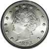 Image 1 : 1893 5C MS66 PCGS. Both sides drip with