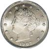 Image 1 : 1907 5C MS66 PCGS. Sharply struck overa