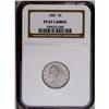 Image 3 : 1887 5C PR67 Cameo NGC. Silky-smooth wi