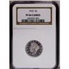 Image 1 : 1910 5C PR66 Cameo NGC. Delicate tan co