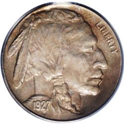 "1927-S 5C MS63 PCGS. Boldly struck, if "