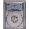 Image 1 : 1934 5C MS66 PCGS. A satiny Premium Gem