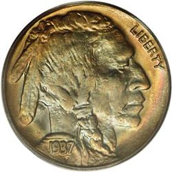 1937-D 5C Three-Legged MS64 PCGS. This 