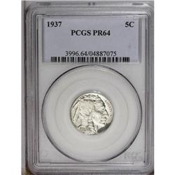 1937 5C PR64 PCGS. A remarkable Choice 