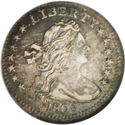 "1803 H10C Large 8 AU55 NGC. V-2, LM-3, "