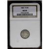 Image 3 : "1803 H10C Large 8 AU55 NGC. V-2, LM-3, "
