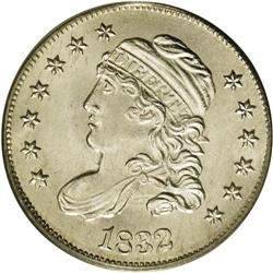 "1832 H10C MS66 PCGS. LM-8.2, V-5, R.3. "