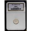 Image 3 : 1853 H10C Arrows MS65 NGC. A frosty Gem