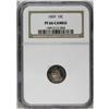 Image 3 : 1859 H10C PR66 Cameo NGC. The NGC inser